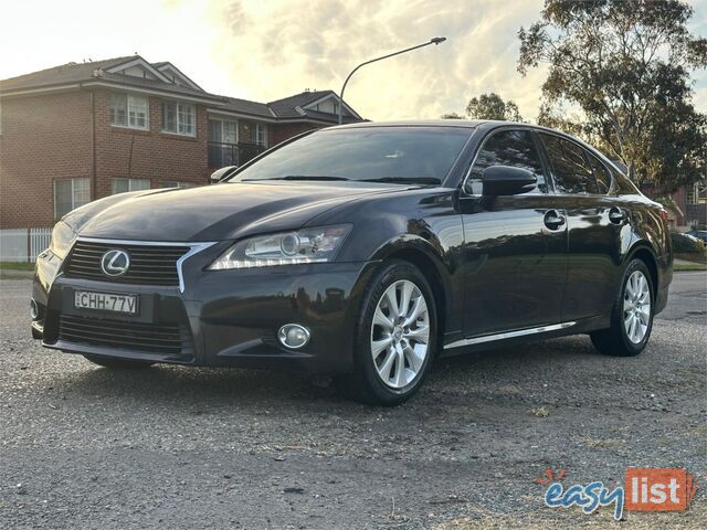 2012 LEXUS GS250 LUXURY GRL11R 4D SEDAN
