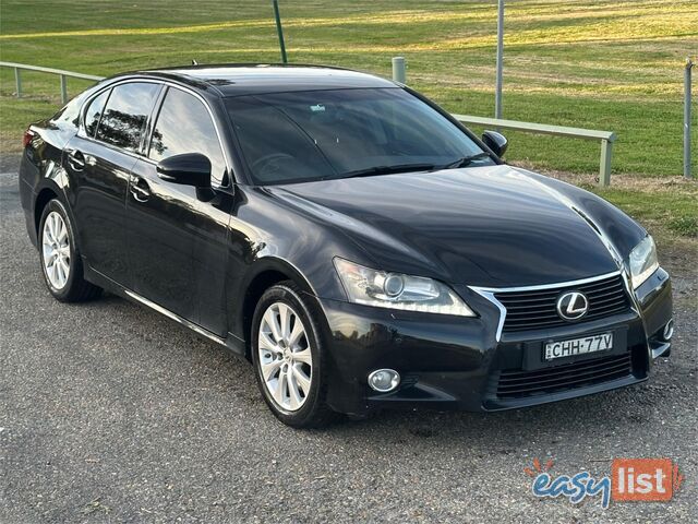 2012 LEXUS GS250 LUXURY GRL11R 4D SEDAN