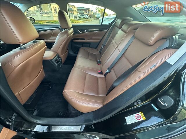 2012 LEXUS GS250 LUXURY GRL11R 4D SEDAN