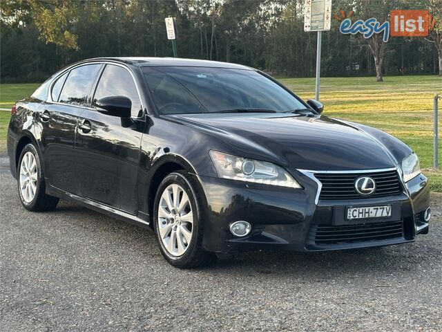 2012 LEXUS GS250 LUXURY GRL11R 4D SEDAN