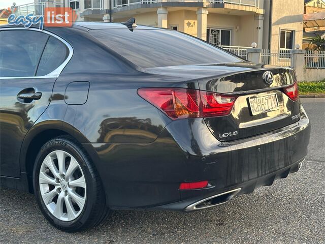 2012 LEXUS GS250 LUXURY GRL11R 4D SEDAN