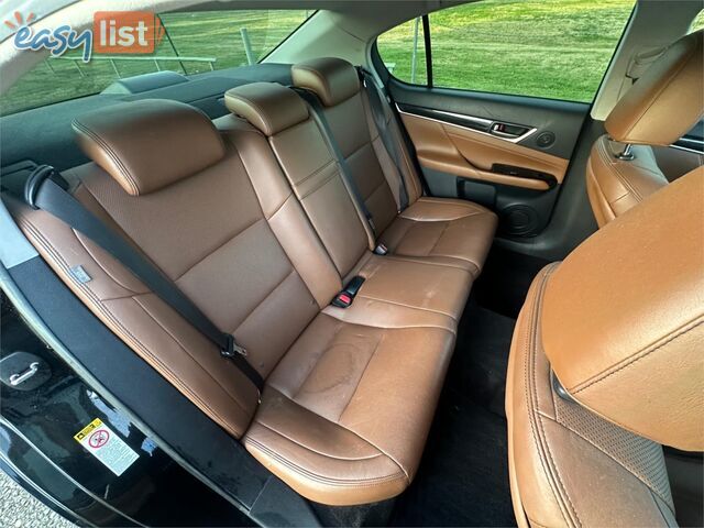 2012 LEXUS GS250 LUXURY GRL11R 4D SEDAN