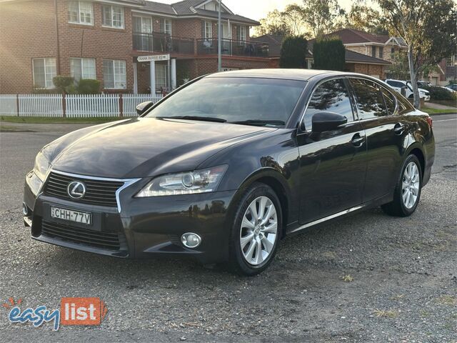 2012 LEXUS GS250 LUXURY GRL11R 4D SEDAN
