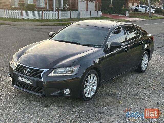 2012 LEXUS GS250 LUXURY GRL11R 4D SEDAN