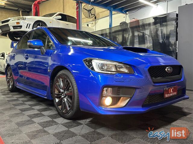 2014 SUBARU WRX PREMIUM (AWD) MY15 4D SEDAN
