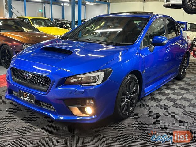 2014 SUBARU WRX PREMIUM (AWD) MY15 4D SEDAN