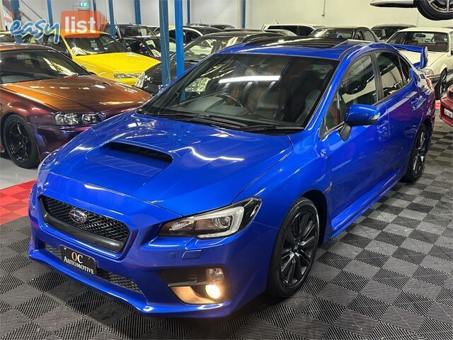 2014 SUBARU WRX PREMIUM (AWD) MY15 4D SEDAN
