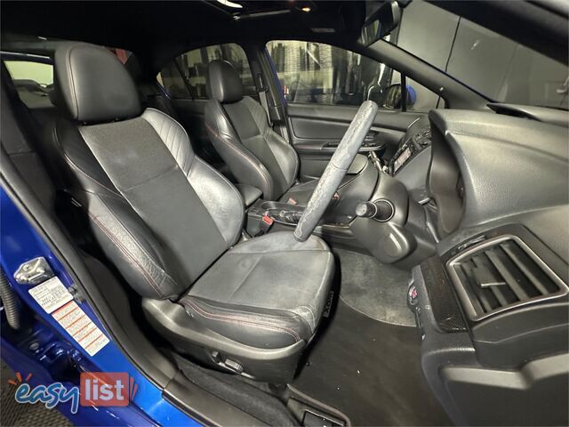 2014 SUBARU WRX PREMIUM (AWD) MY15 4D SEDAN
