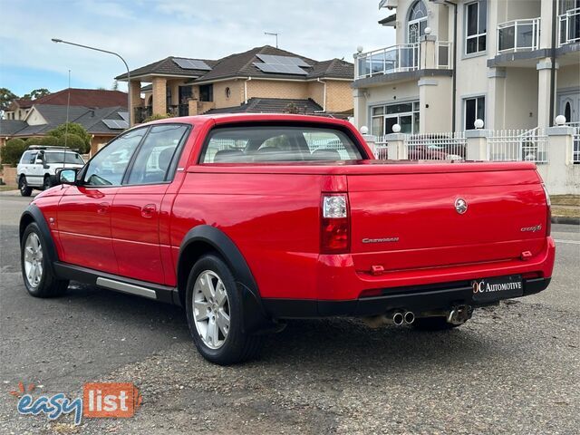 2004 HOLDEN CREWMAN CROSS 8 VYII CREW CAB UTILITY