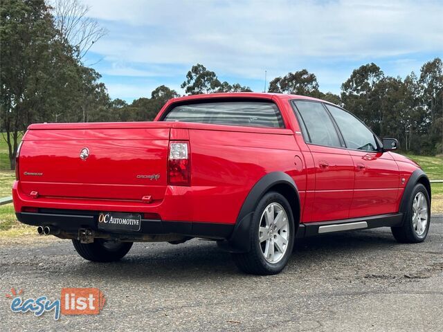 2004 HOLDEN CREWMAN CROSS 8 VYII CREW CAB UTILITY