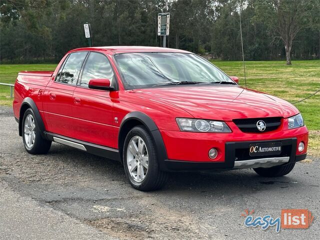 2004 HOLDEN CREWMAN CROSS 8 VYII CREW CAB UTILITY