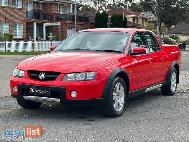 2004 HOLDEN CREWMAN CROSS 8 VYII CREW CAB UTILITY