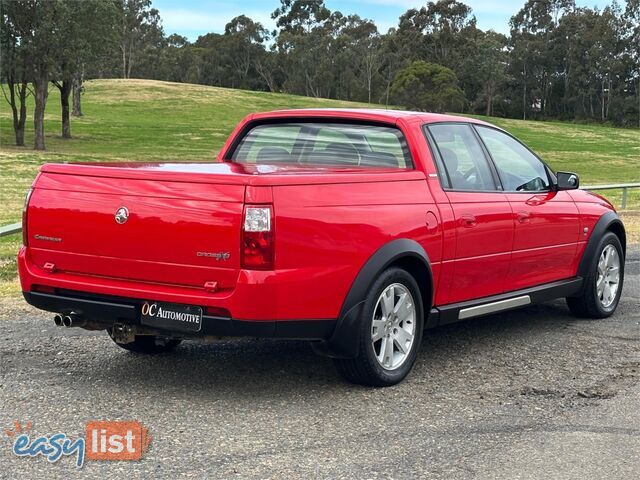 2004 HOLDEN CREWMAN CROSS 8 VYII CREW CAB UTILITY