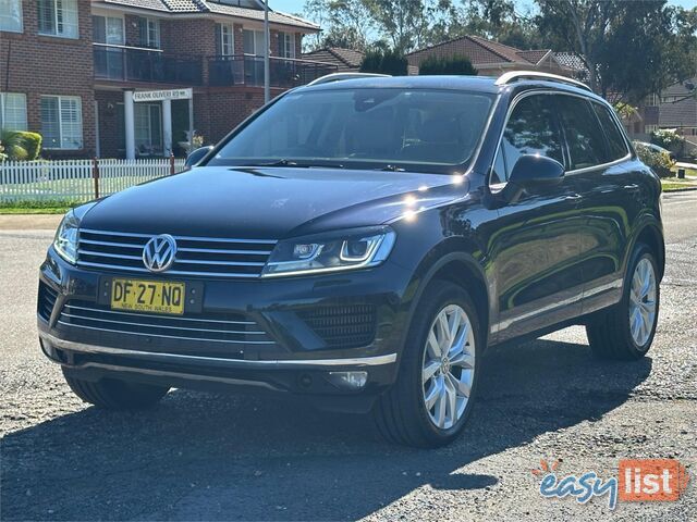 2017 VOLKSWAGEN TOUAREG V6 TDI 7P MY17 4D WAGON
