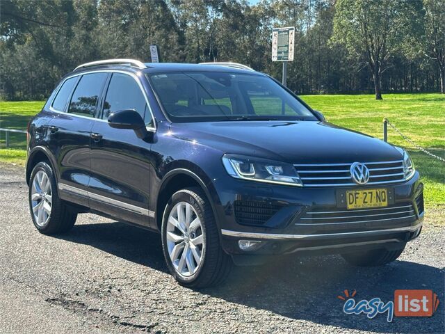 2017 VOLKSWAGEN TOUAREG V6 TDI 7P MY17 4D WAGON