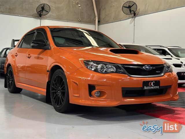 2012 SUBARU WRX Club Spec MY12 Sedan
