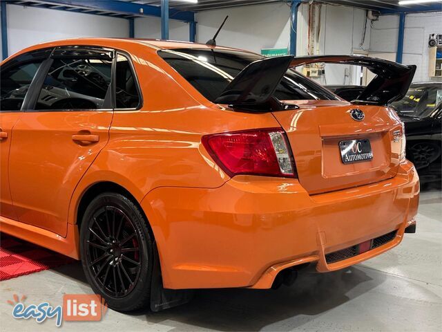 2012 SUBARU WRX Club Spec MY12 Sedan