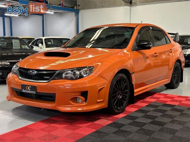 2012 SUBARU WRX Club Spec MY12 Sedan
