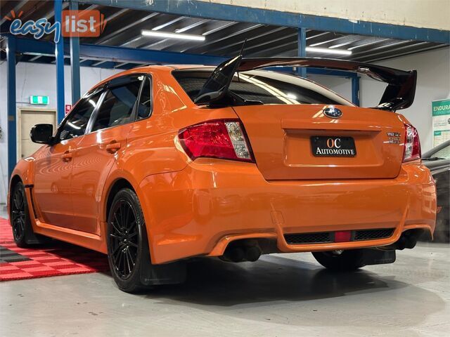 2012 SUBARU WRX Club Spec MY12 Sedan