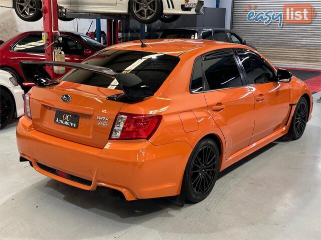 2012 SUBARU WRX Club Spec MY12 Sedan