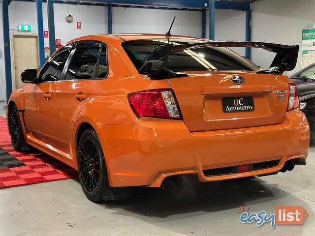 2012 SUBARU WRX Club Spec MY12 Sedan