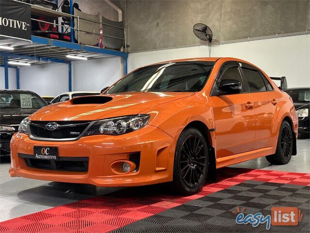2012 SUBARU WRX Club Spec MY12 Sedan