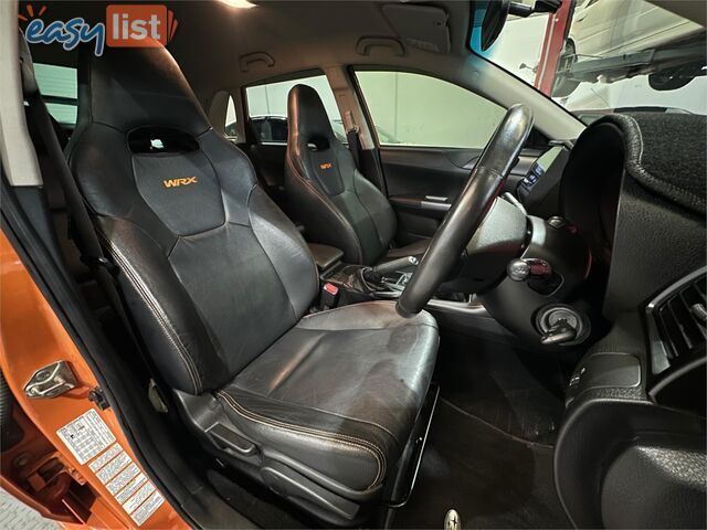 2012 SUBARU WRX Club Spec MY12 Sedan