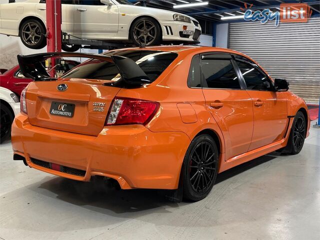 2012 SUBARU WRX Club Spec MY12 Sedan