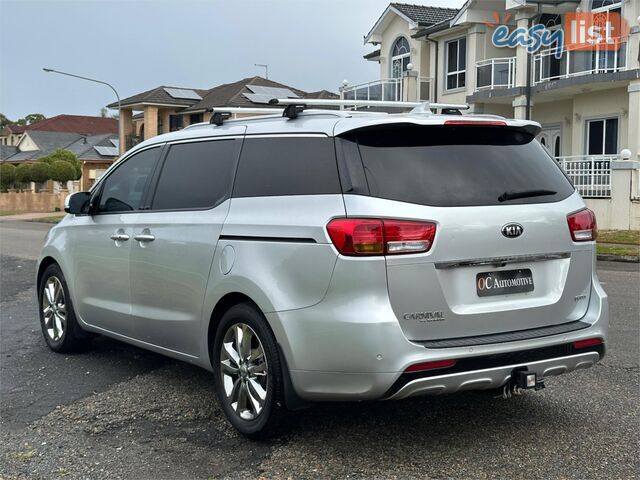2016 KIA CARNIVAL PLATINUM YP MY16 UPDATE 4D WAGON