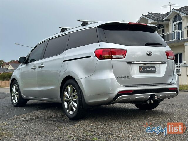 2016 KIA CARNIVAL PLATINUM YP MY16 UPDATE 4D WAGON