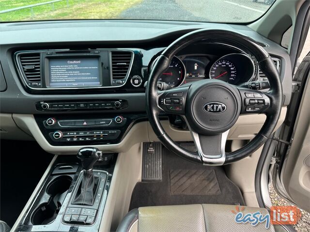 2016 KIA CARNIVAL PLATINUM YP MY16 UPDATE 4D WAGON