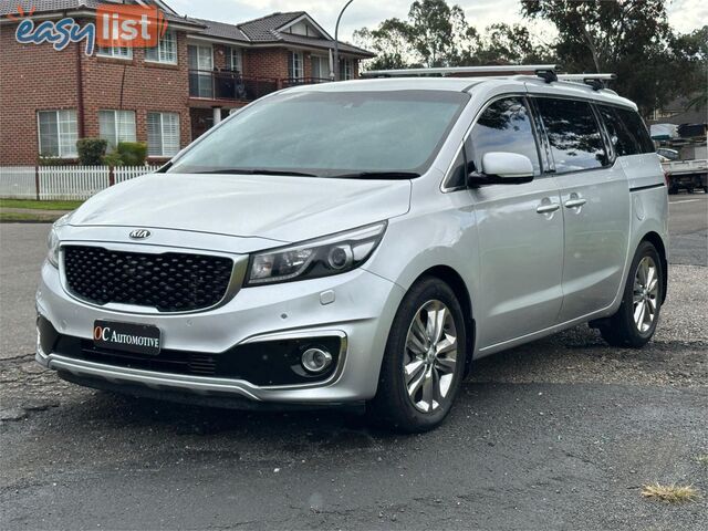 2016 KIA CARNIVAL PLATINUM YP MY16 UPDATE 4D WAGON