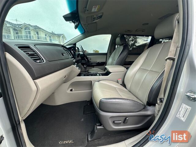 2016 KIA CARNIVAL PLATINUM YP MY16 UPDATE 4D WAGON