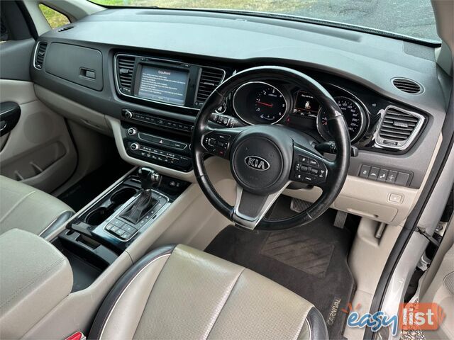 2016 KIA CARNIVAL PLATINUM YP MY16 UPDATE 4D WAGON