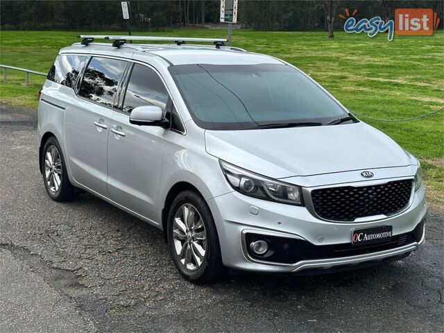 2016 KIA CARNIVAL PLATINUM YP MY16 UPDATE 4D WAGON