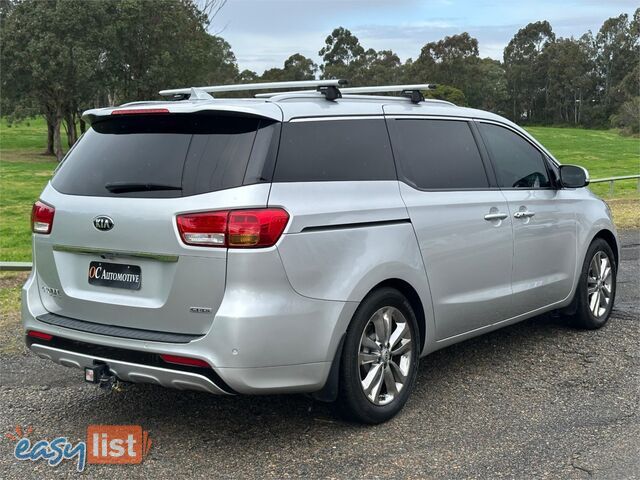 2016 KIA CARNIVAL PLATINUM YP MY16 UPDATE 4D WAGON