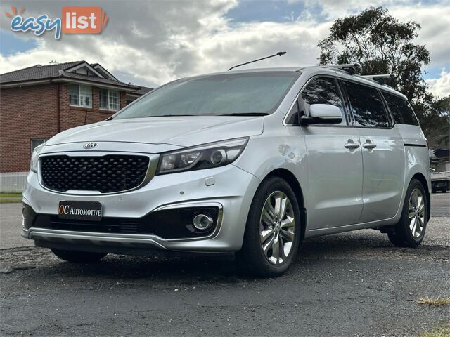 2016 KIA CARNIVAL PLATINUM YP MY16 UPDATE 4D WAGON