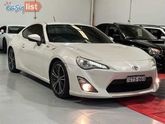 2012 TOYOTA 86 GTS ZN6 2D COUPE
