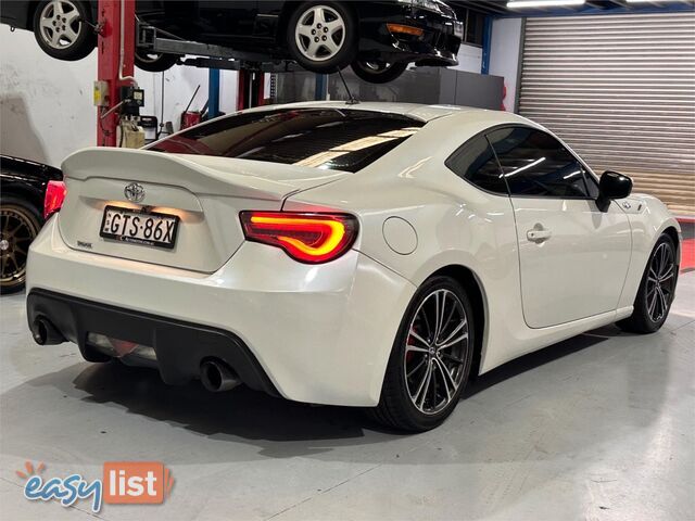 2012 TOYOTA 86 GTS ZN6 2D COUPE