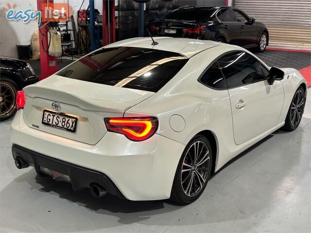 2012 TOYOTA 86 GTS ZN6 2D COUPE