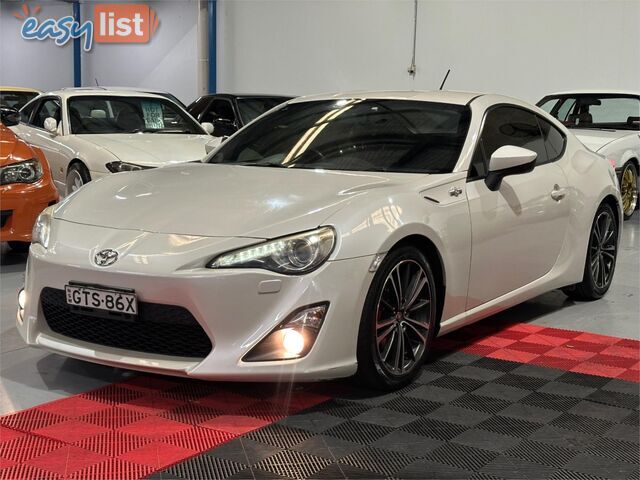 2012 TOYOTA 86 GTS ZN6 2D COUPE