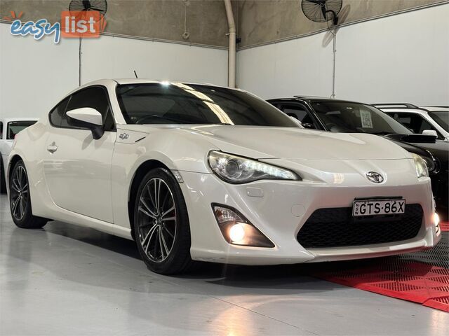 2012 TOYOTA 86 GTS ZN6 2D COUPE