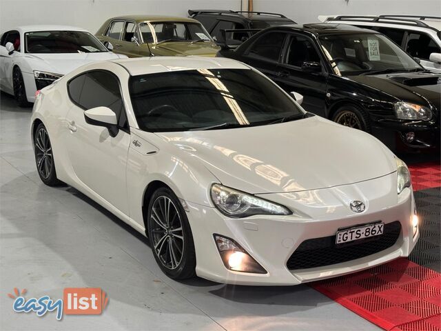 2012 TOYOTA 86 GTS ZN6 2D COUPE