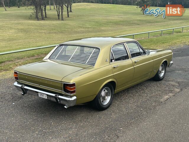 1970 FORD FAIRMONT  XW 4D SEDAN