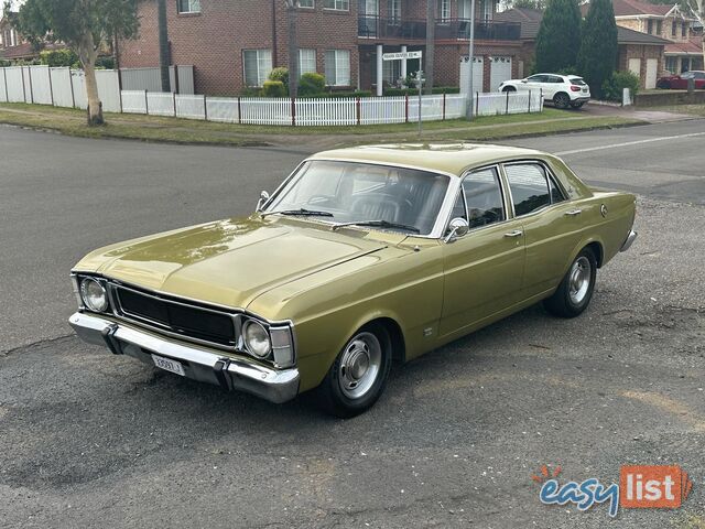 1970 FORD FAIRMONT  XW 4D SEDAN