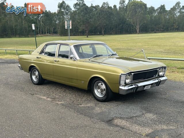 1970 FORD FAIRMONT  XW 4D SEDAN