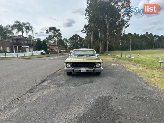 1970 FORD FAIRMONT  XW 4D SEDAN