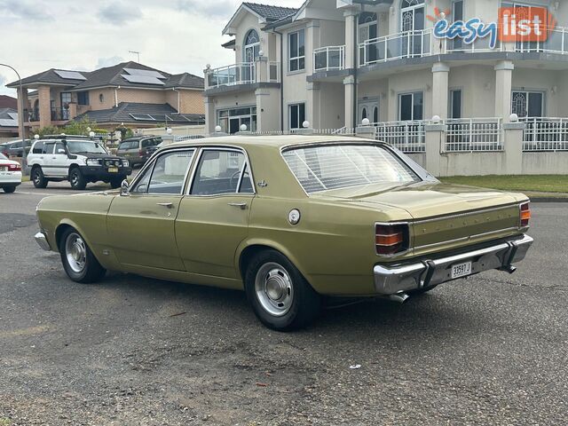 1970 FORD FAIRMONT  XW 4D SEDAN