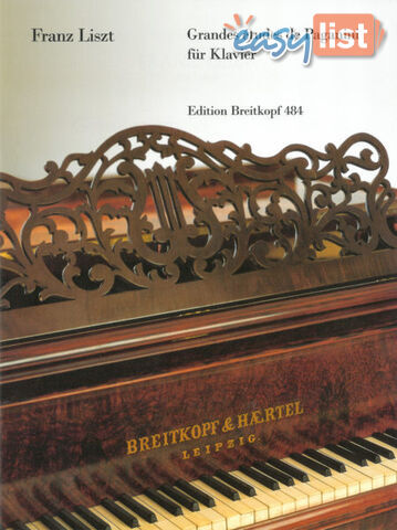 EB484 Liszt Grandes Etudes de Paganini for Piano