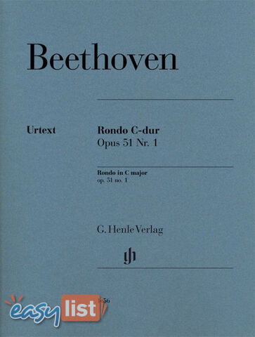 Beethoven - Rondo C major op. 51 no. 1